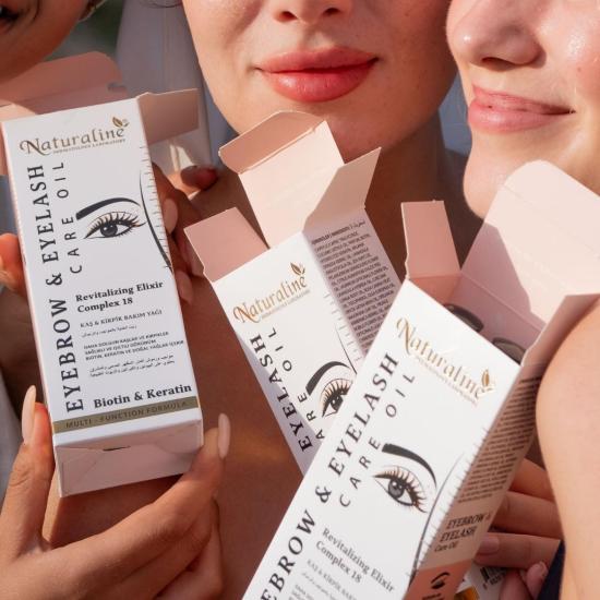 KAŞ & KİRPİK BAKIM YAĞI - EYEBROW & EYELASH CARE OIL - Görsel 4